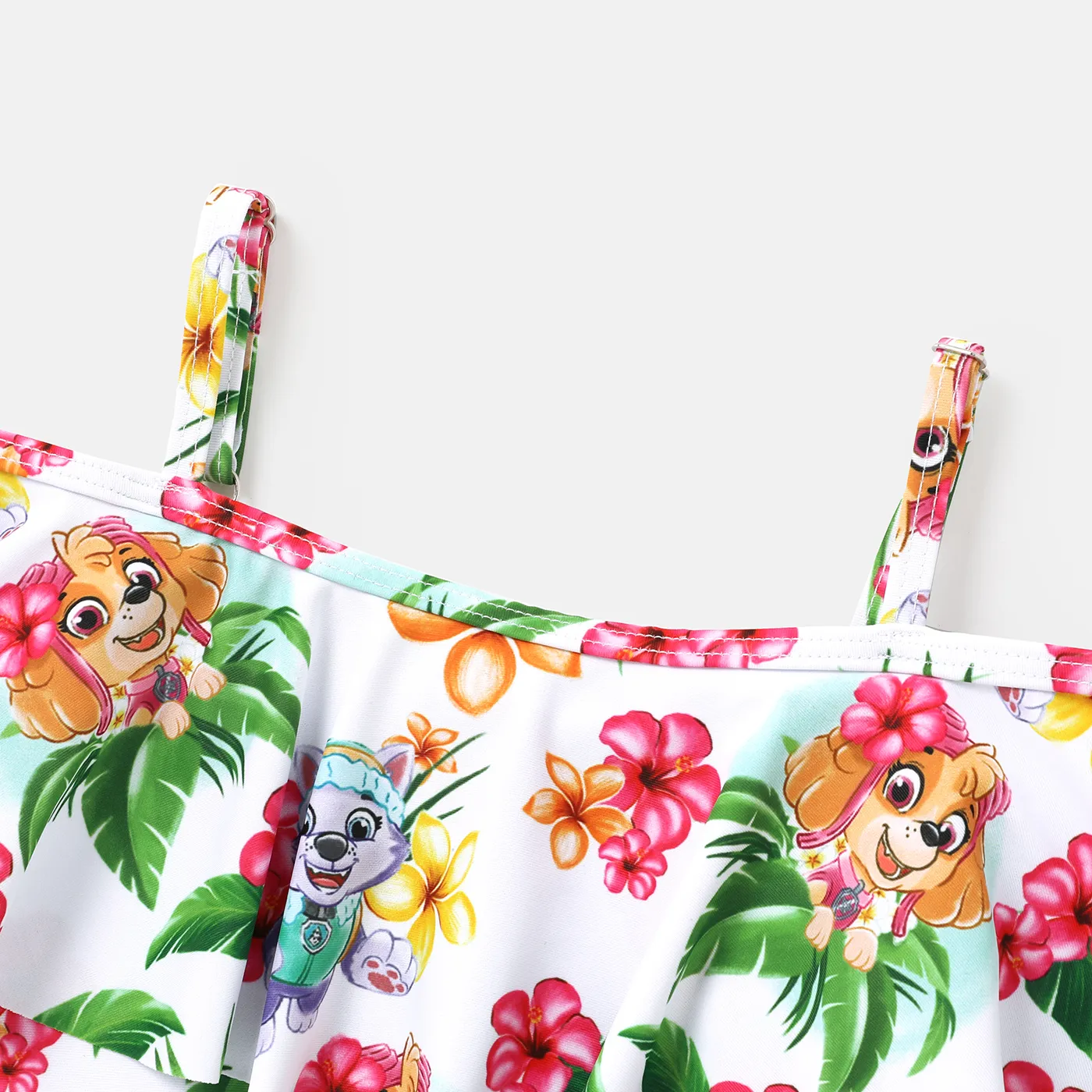 PAW Patrol Family Matching Character Print Ruffled One Piece Swimsuit or Swim Trunks Shorts  big image 7
