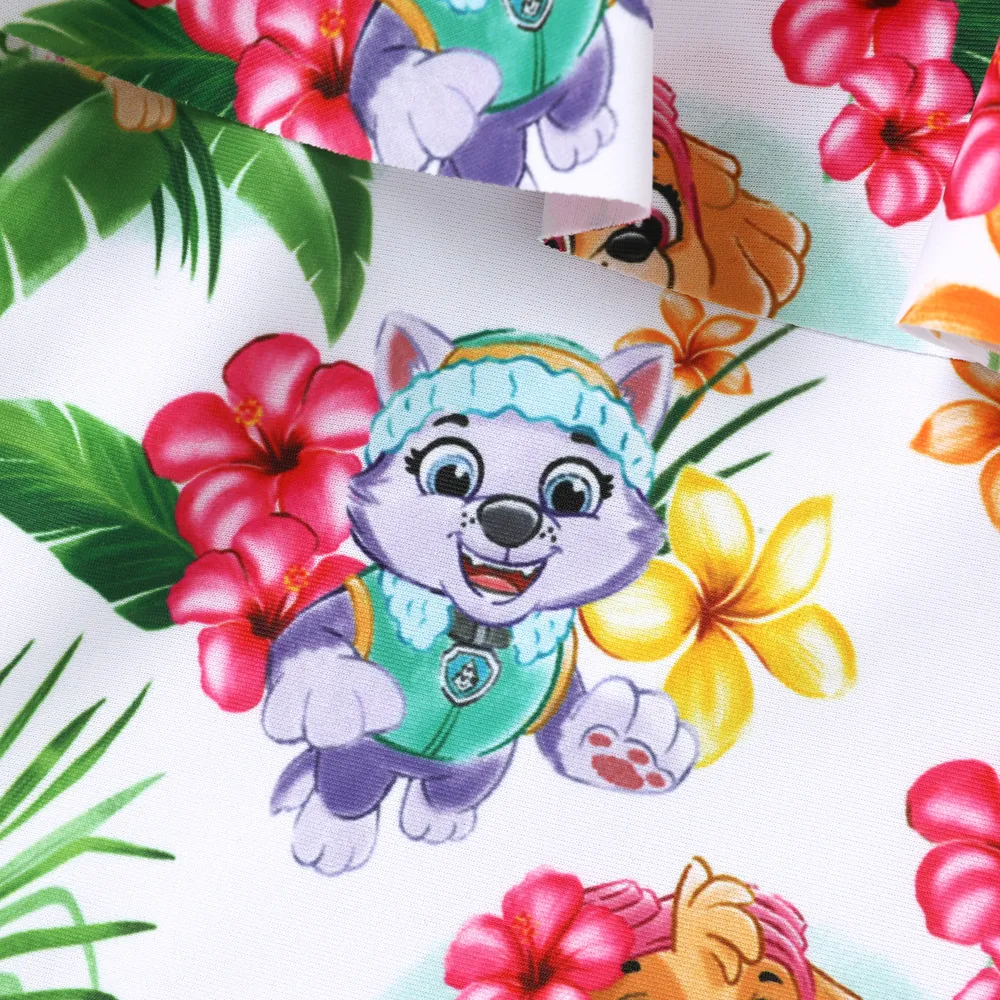 PAW Patrol Family Matching Character Print Ruffled One Piece Swimsuit or Swim Trunks Shorts  big image 8
