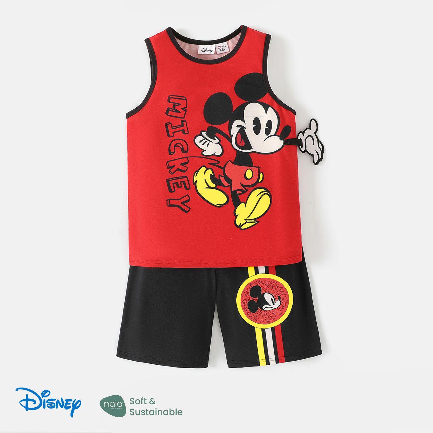 

Disney Mickey and Friends Toddler Boy 2pcs Naia™ Character Print Tank Top and Shorts Set