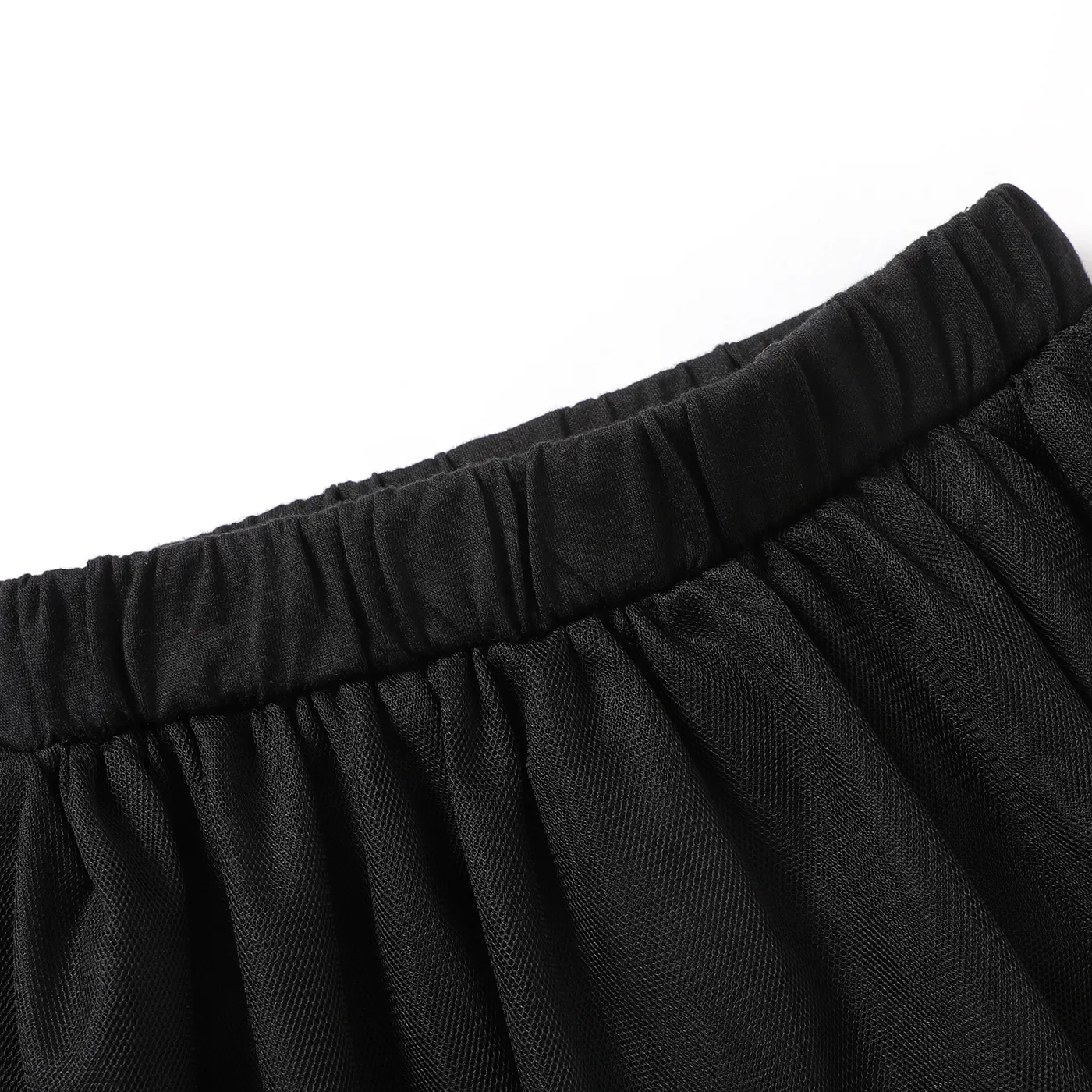 Kid Girl Mesh Solid Skort  image 4
