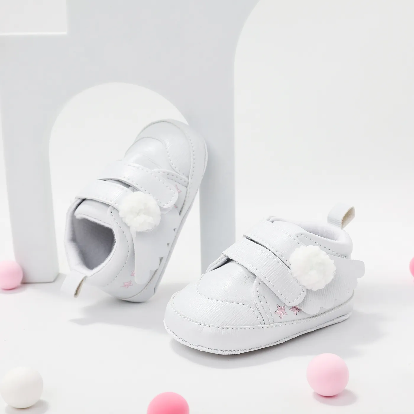 

Baby/Toddler Stars print Velcro Prewalker Shoes