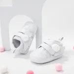 Baby/Toddler Stars print Velcro Prewalker Shoes White