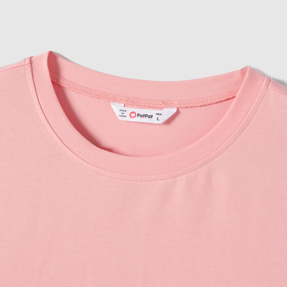 Family Matching Colorblock Short-sleeve Tee and Floral Print Front Buttons Flutter-sleeve Belted Dress Sets
big image 18