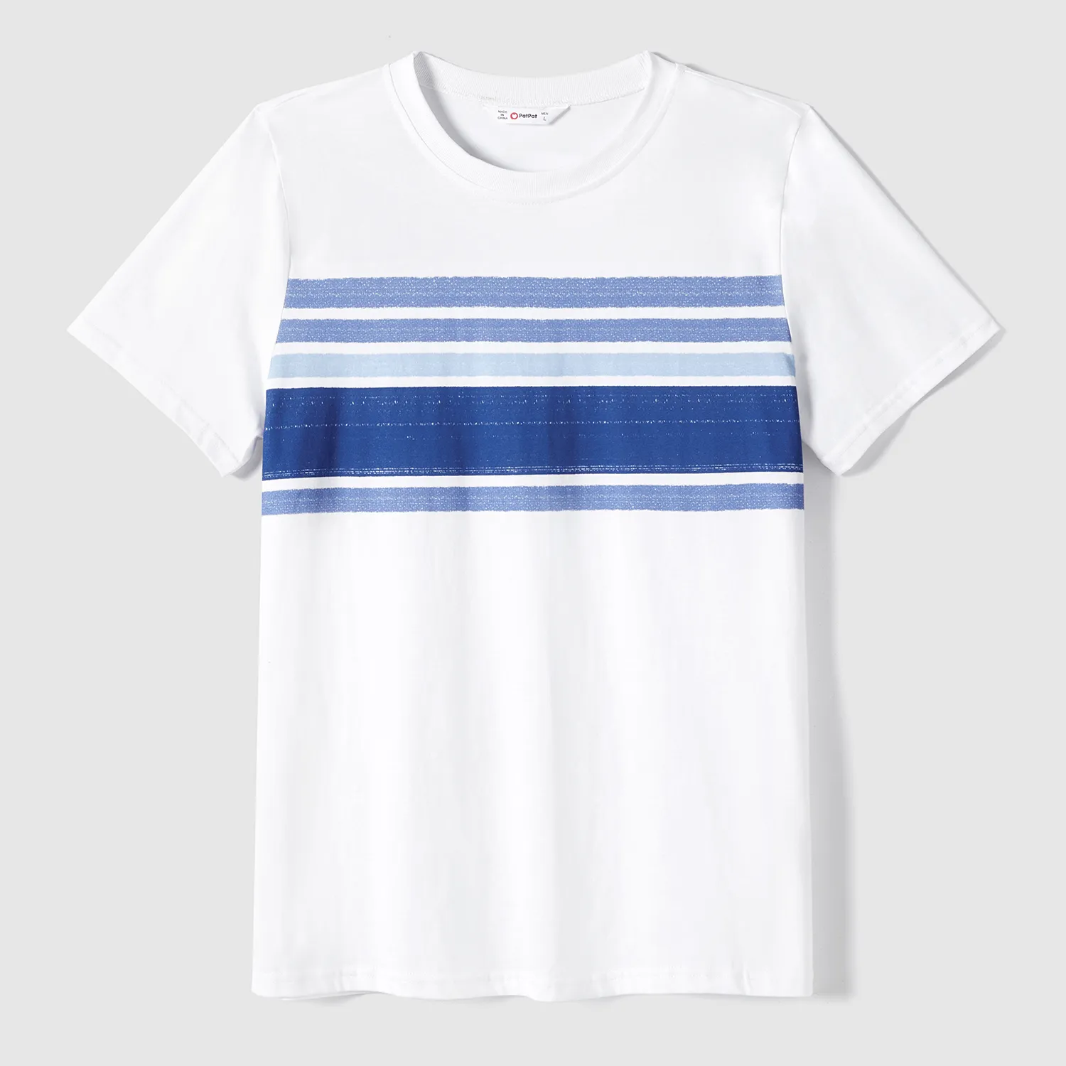 

Family Matching Stripe Belted Dresses and 100% Cotton Short-sleeve T-shirts Sets