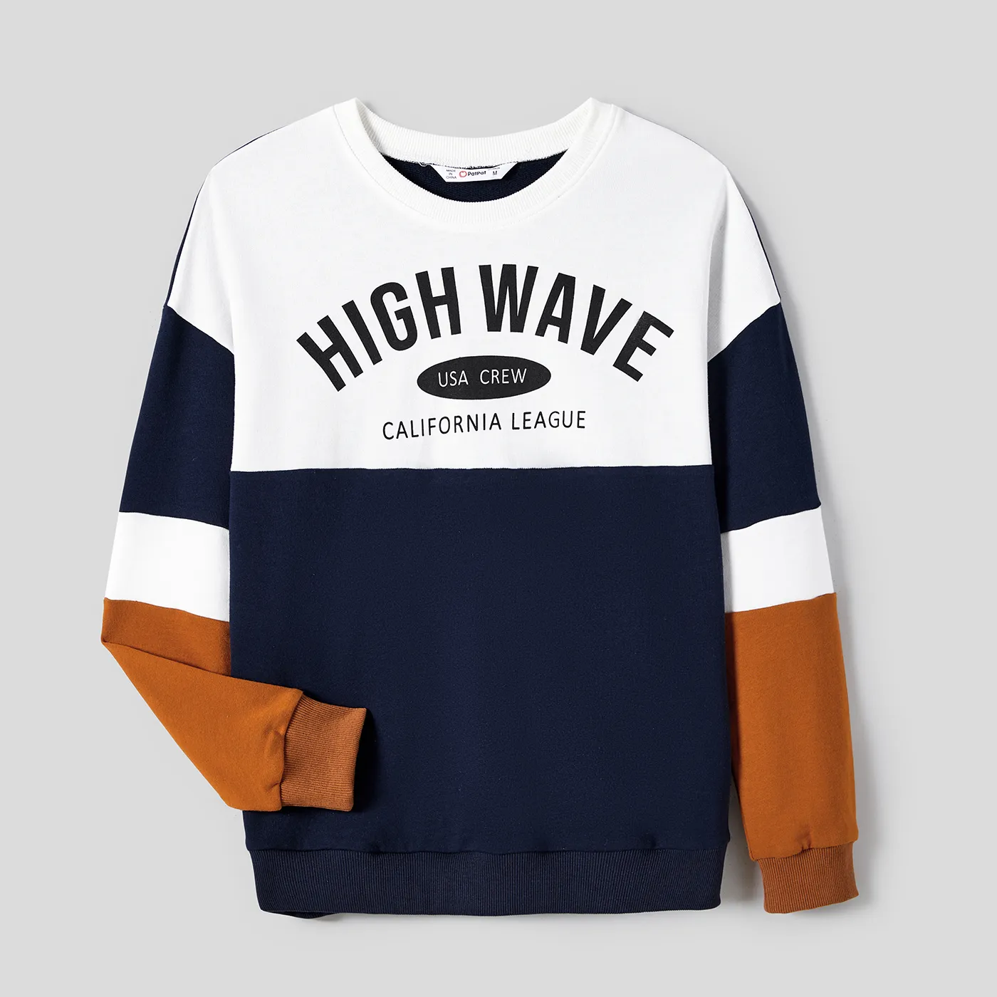 Family Matching letter and Colorblock Tops  image 6