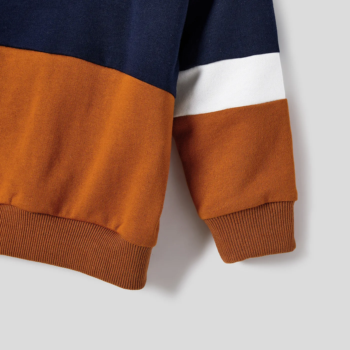 Family Matching letter and Colorblock Tops  image 4
