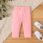 Baby Girl 95% Cotton Leggings  Pink