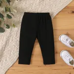 Baby Mädchen Basics Leggings/Slim-fit/Bootcut schwarz