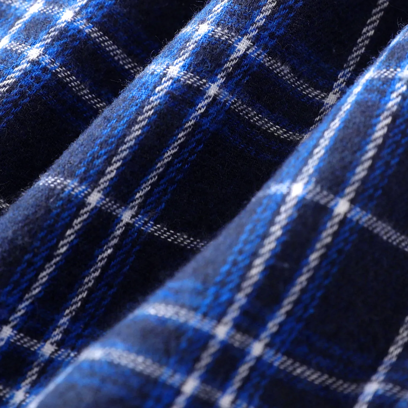 Kid Girl Plaid Skirt  Blue image 6