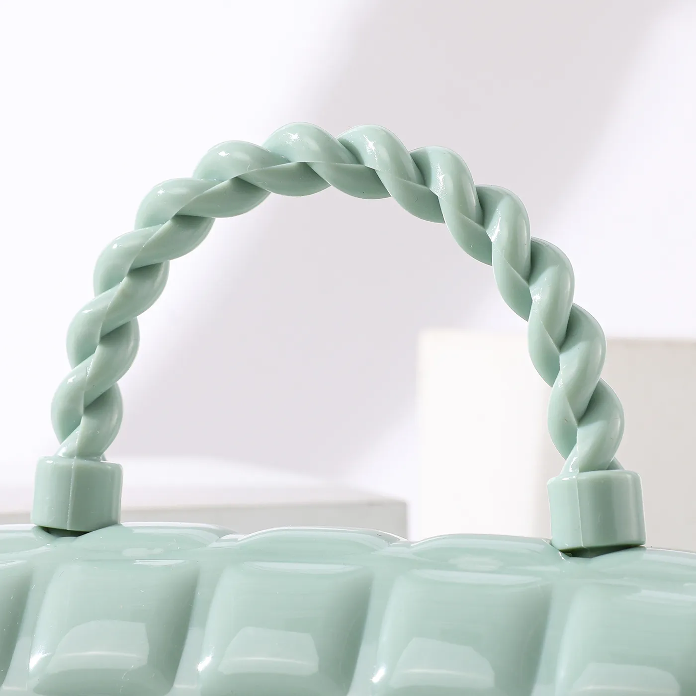 Toddler/Kid's Square Mini Jelly Casual Chain Small Square Bag  image 3