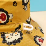 Toddler 100% algodão Allover Lions Print chapéu de pescador   image 4
