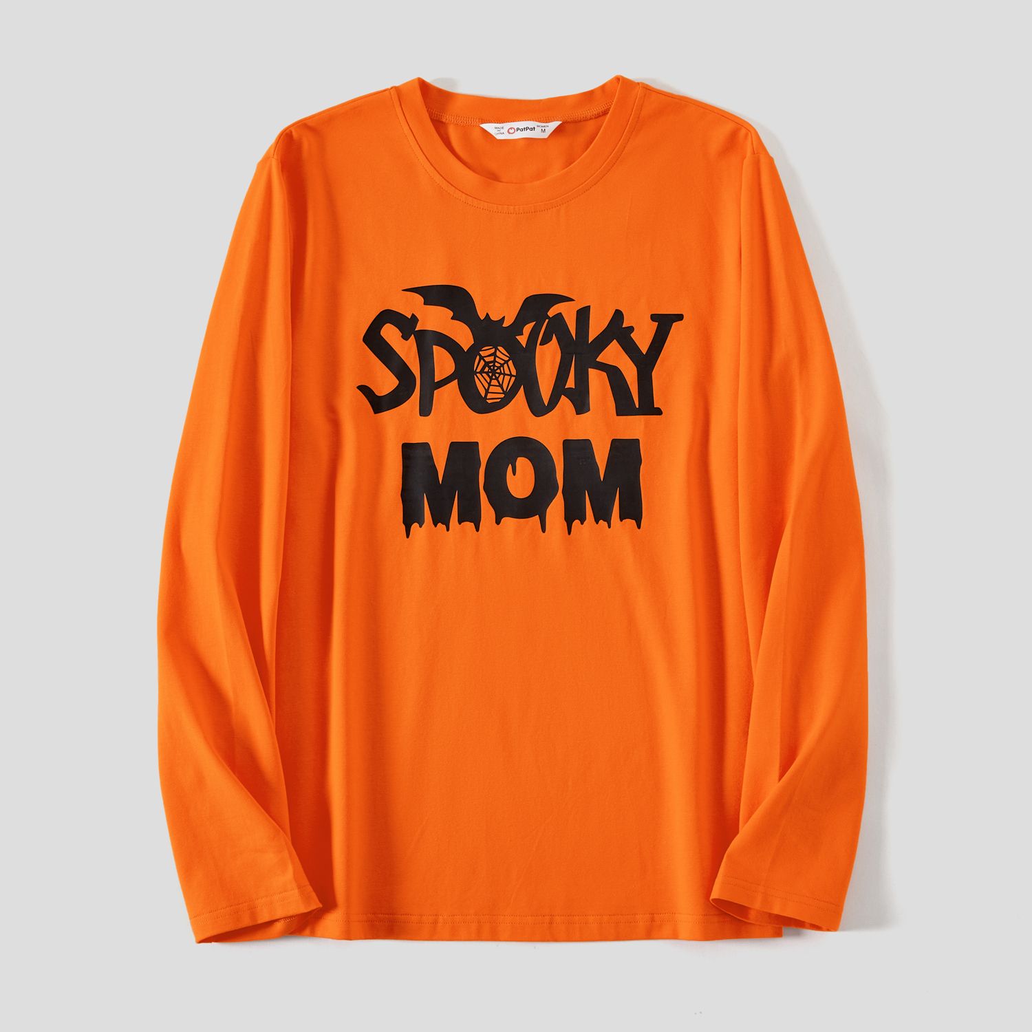 

Halloween Family Matching Allover Ghost and Letter Print Long-sleeve Sweatshirts