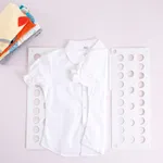 قميص قميص مجلس قابل للطي ، مجلد ملابس سهل وسريع لطي الملابس  image 2