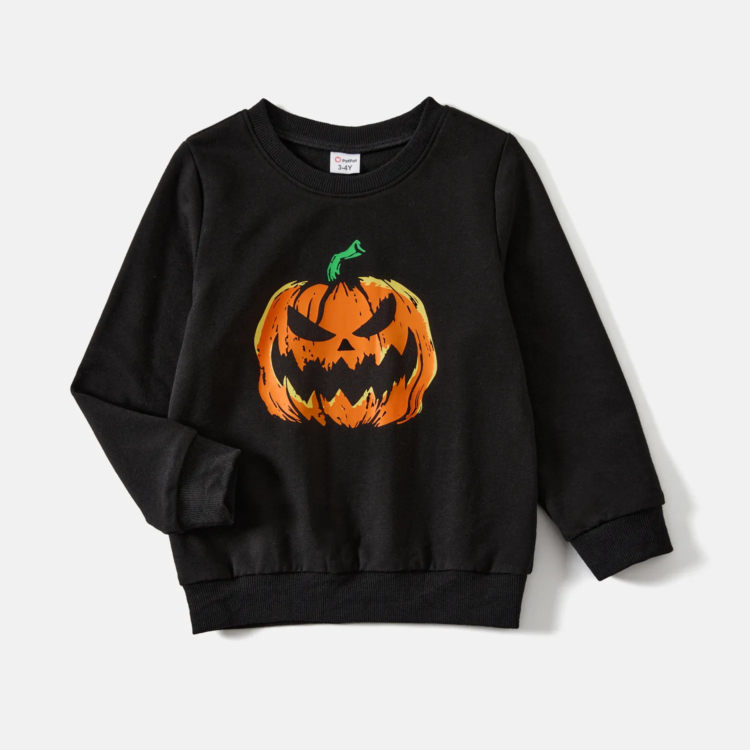 

Halloween Family Matching Pumpkin Print Tops