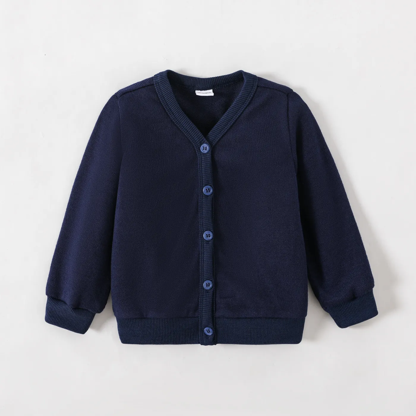 Toddler Boy School Uniform Solid Button Up Jacket