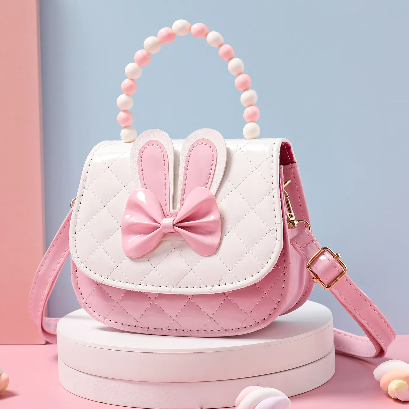 Toddler/Kid Cute Bow Decor Cartoon Portable Coin Purse  image 1