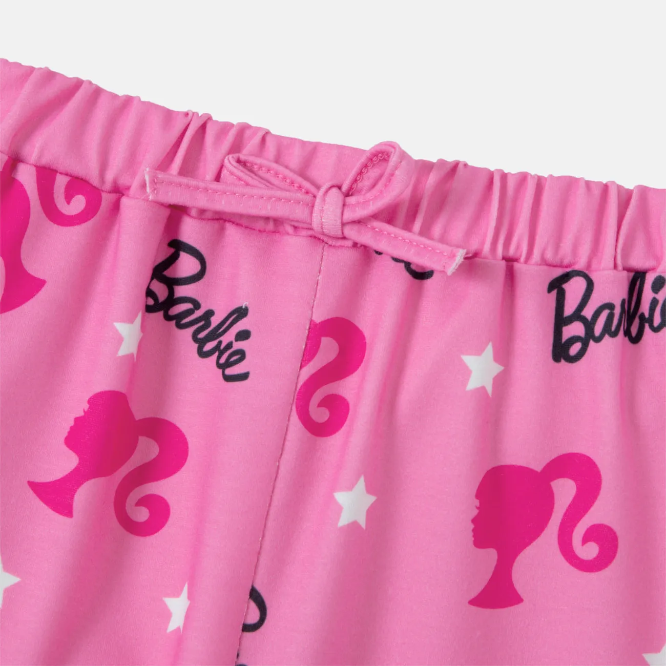 Barbie Toddler Girl 2pcs Naia™ Allover Print Long-sleeve Pullover and Pants Set  Pink big image 1
