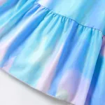 Kid Girl Allover Print Ruffle Slip Dress  image 3