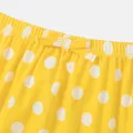 Looney Tunes Baby Girl 2pcs Character Polka Dots Print Cotton Ruffled Cami Top and Shorts Set  image 4