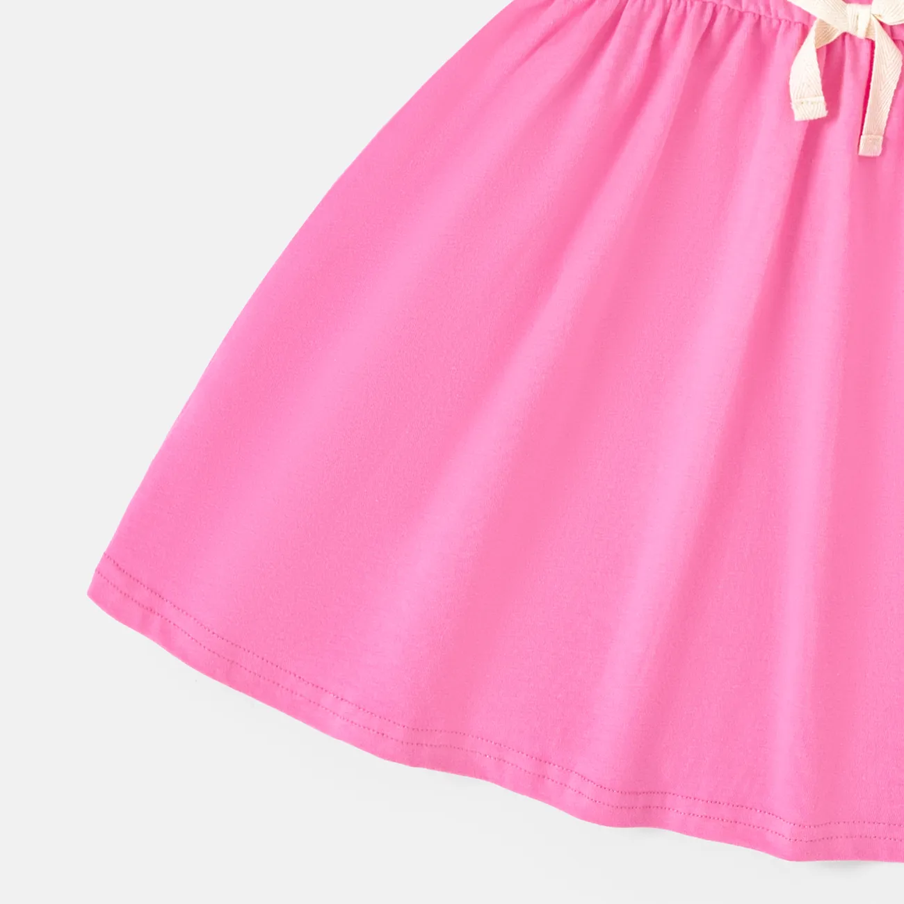 Barbie IP Menina Infantil Vestidos cor de rosa big image 1