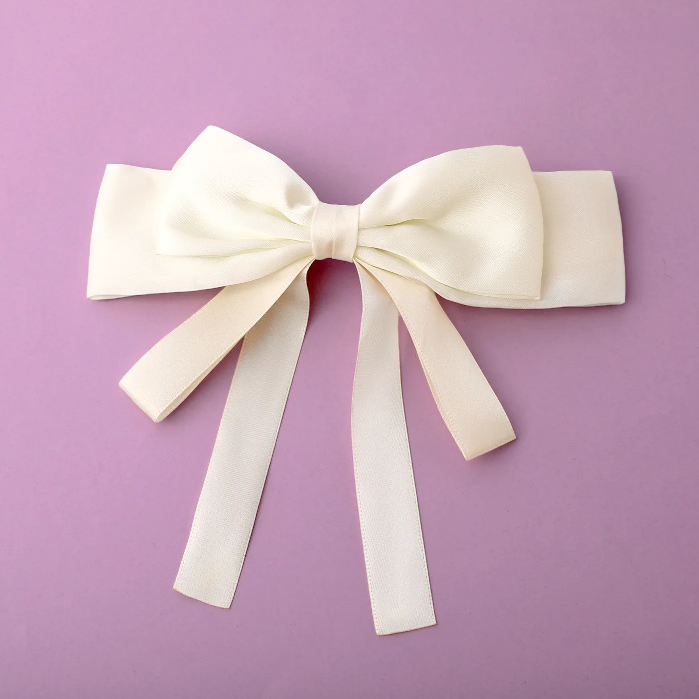 Kid Solid Big Bowknot Hairpin   image 2