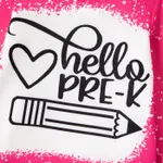 Toddler Girl Letters Pencil Print Long-sleeve Tee  image 3