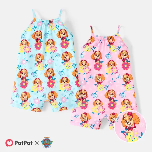 PAW Patrol Toddler Girl Character Print Slip Romper