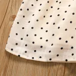 Toddler Girl Polka Dots Pattern Ruffle Trim Long-sleeve Dress   image 5