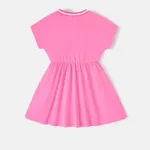 Barbie Toddler/Kid Girl Character & Letter Print Naia™ Short-sleeve Dress  image 3