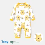 Disney Winnie the Pooh Baby Unisex Kindlich Langärmelig Baby-Overalls gelb