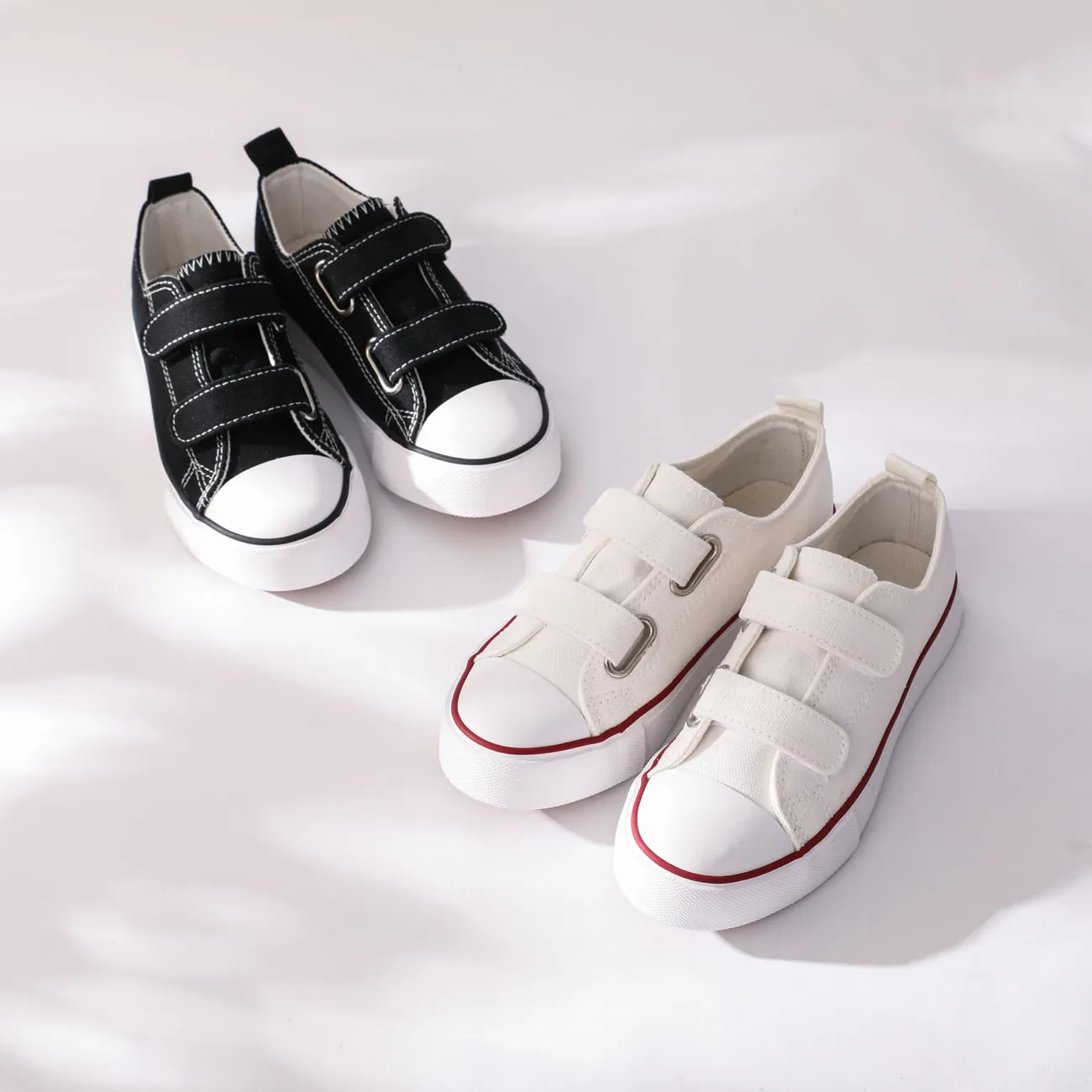 Toddler/Kid Basic Velcro Casual Shoes White big image 1