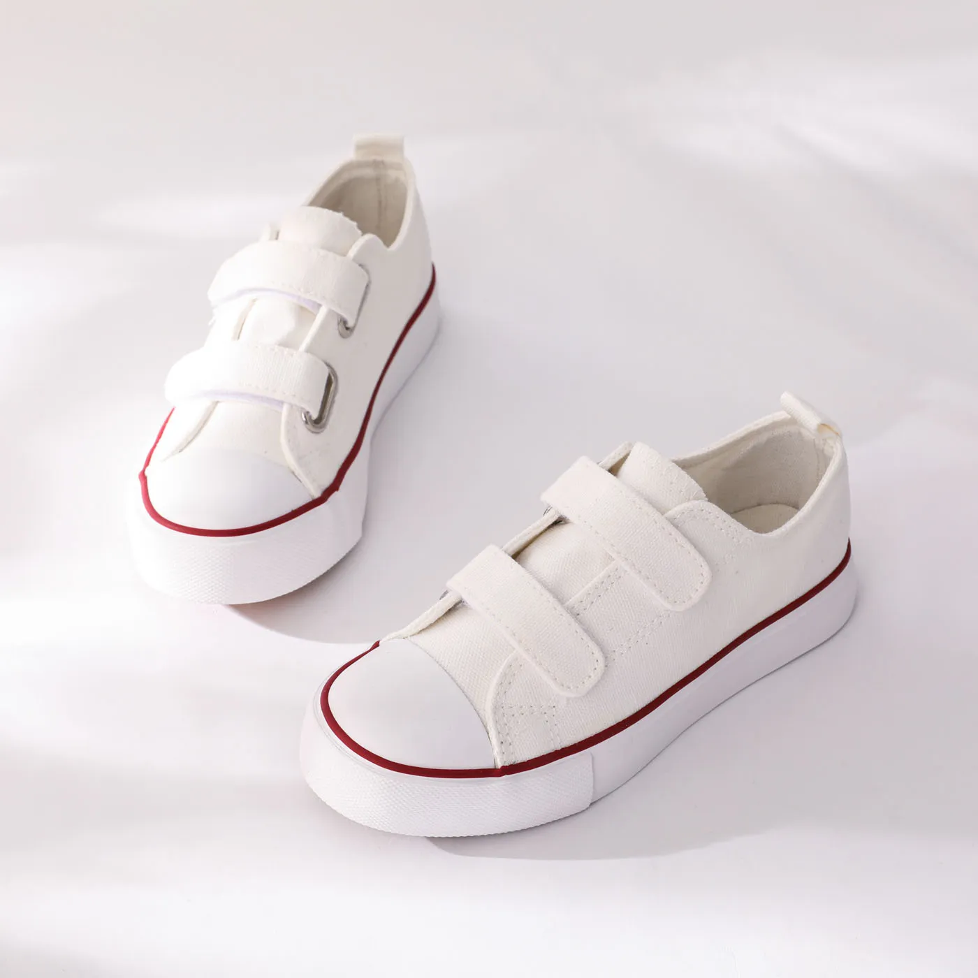 Toddler/Kid Basic Velcro Casual Shoes White big image 1
