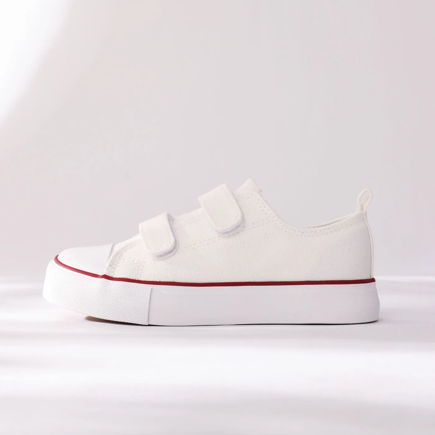 Toddler/Kid Basic Velcro Casual Shoes White image 5