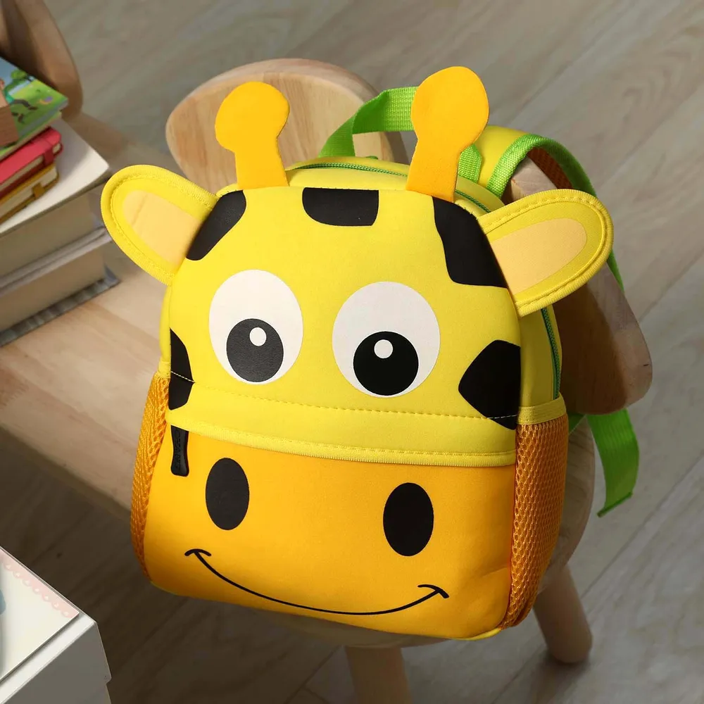 Toddler/Kid Giraffe Pattern Cute Backpack   big image 1