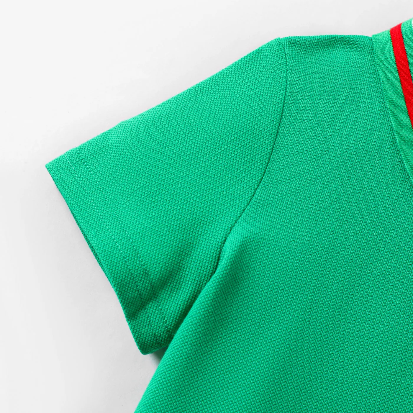 Kid Boy Striped Polo Neck Short-sleeve Tee   image 5