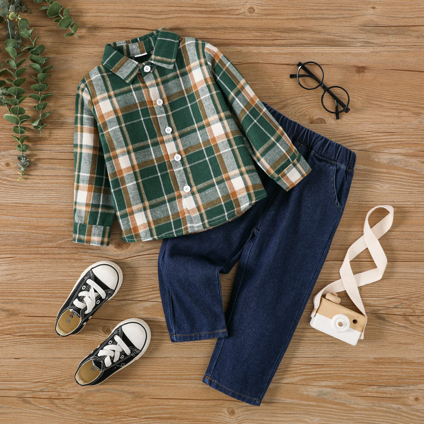 toddler boy plaid shirt