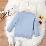 Toddler Girl/Boy Vehicle Pattern Button Up Sweater   image 2