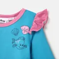 Disney Princess Toddler Girl Character Print Ruffled Long-sleeve Dress   image 4