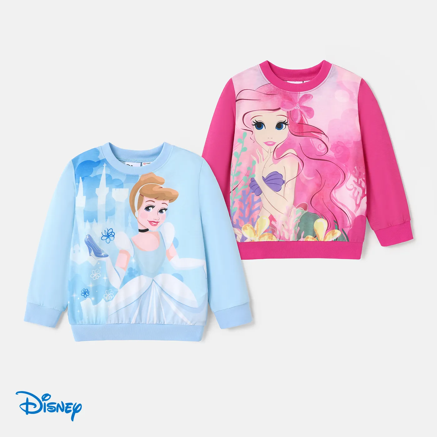 Disney Princess Criança Menina Bonito Sweatshirt cor de rosa image 6