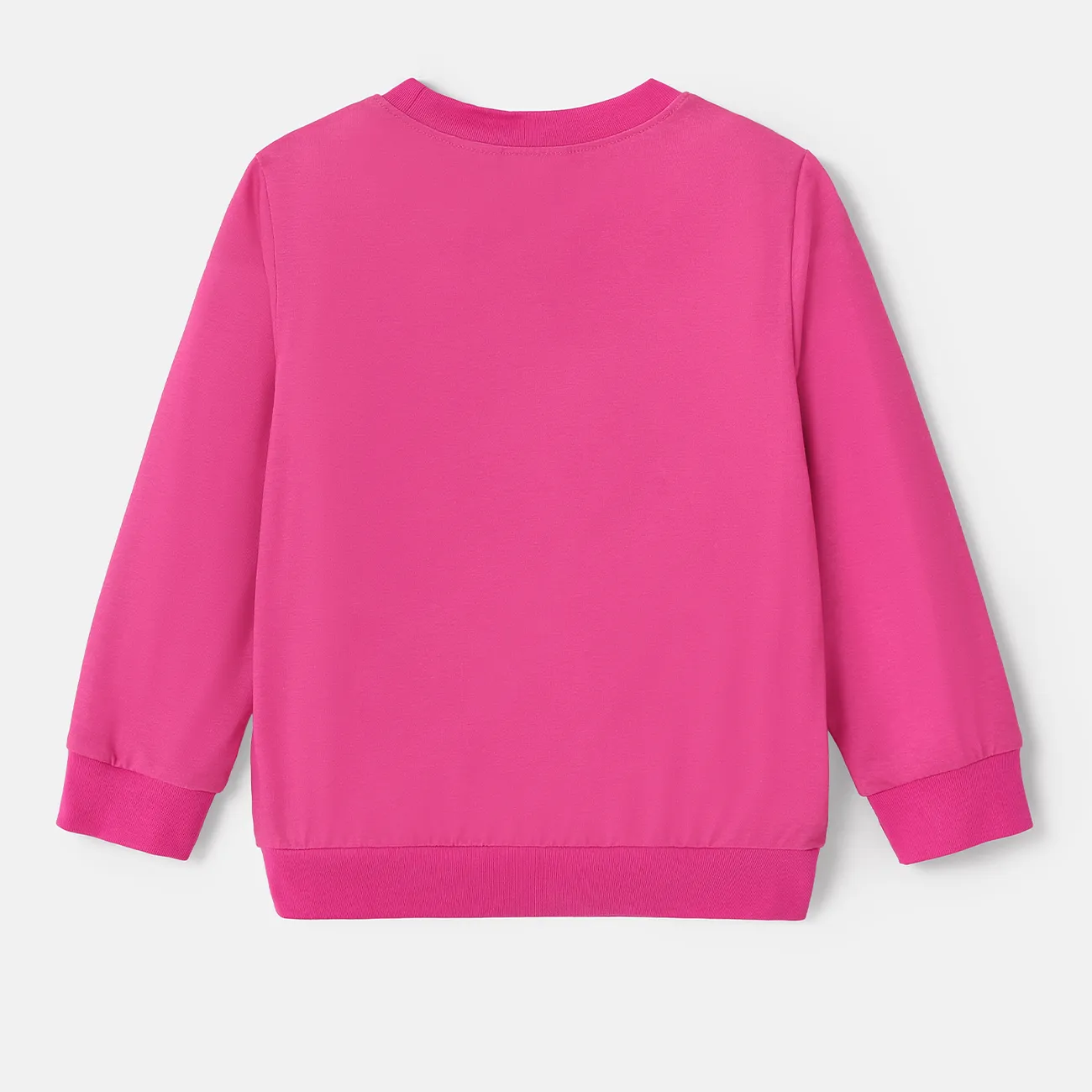 Disney Princess Criança Menina Bonito Sweatshirt cor de rosa big image 1