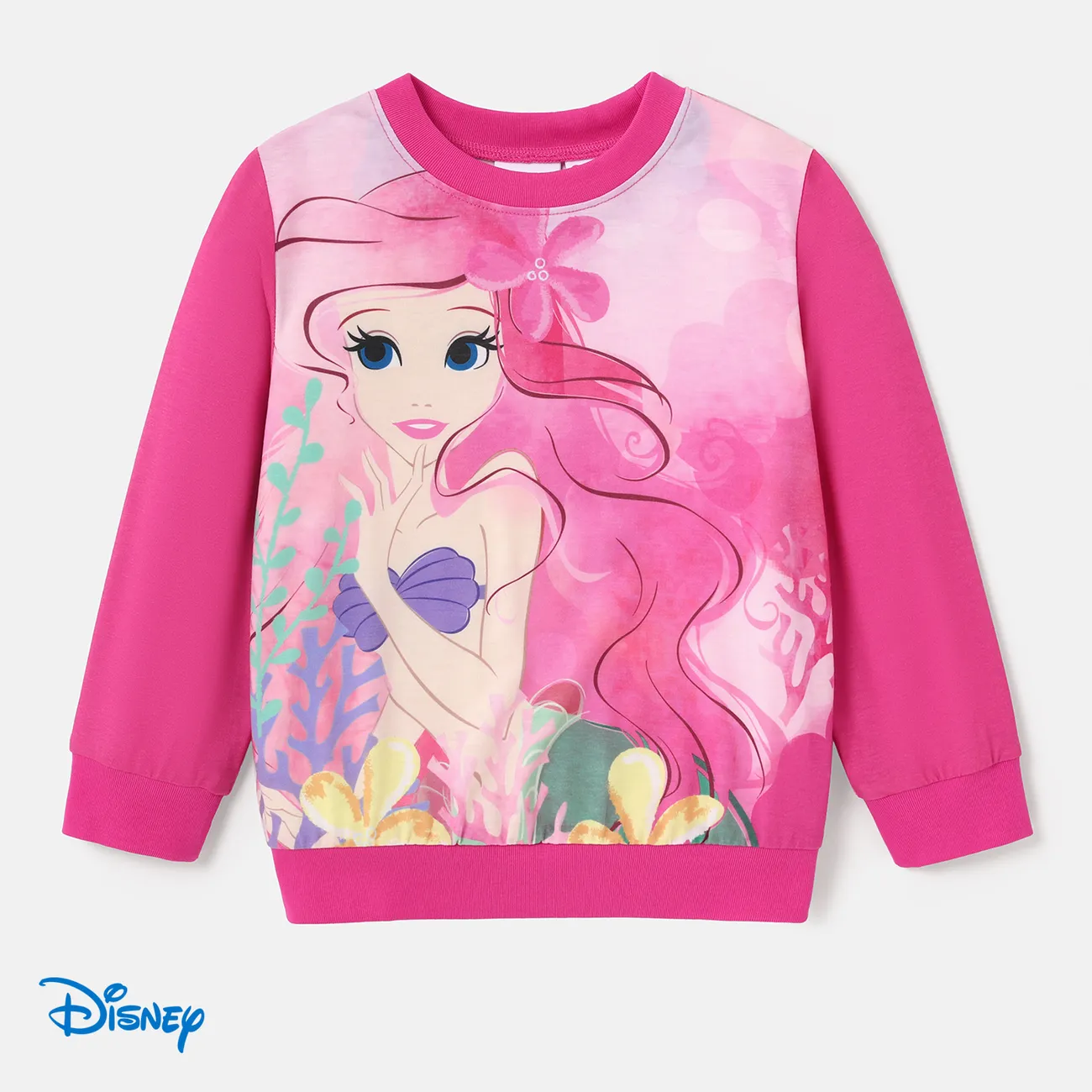 Disney Princess Niño pequeño Chica Dulce Sudadera rosado big image 1