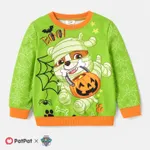 PAW Patrol Halloween Toddler Girl/Boy Character Print Long-sleeve Pullover Sweatshirt  Green