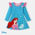 Disney Princess Toddler Girl Character Print Ruffled Long-sleeve Dress   image 1