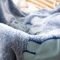 Luminous Double-sided Fleece Blankets Kids Cartoon Dinosaur Throw Blanket Nap Blanket  image 3
