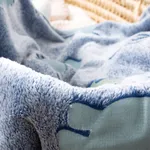 Luminoso de dupla face Cobertores de lã Kids Cartoon Dinossauro Jogar Cobertor Nap Cobertor Azul image 3