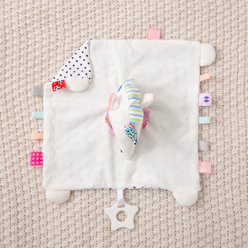 Cute Animal Baby Infant Soothe Appease Towel Soft Plush Comforting Toy Velvet Appease Baby Sleeping Doll Supplies big image 2