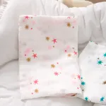 100% Cotton Gauze Newborn Baby Quilt Mantas portátiles Recibiendo ropa de cama para niños para el verano Rosado
