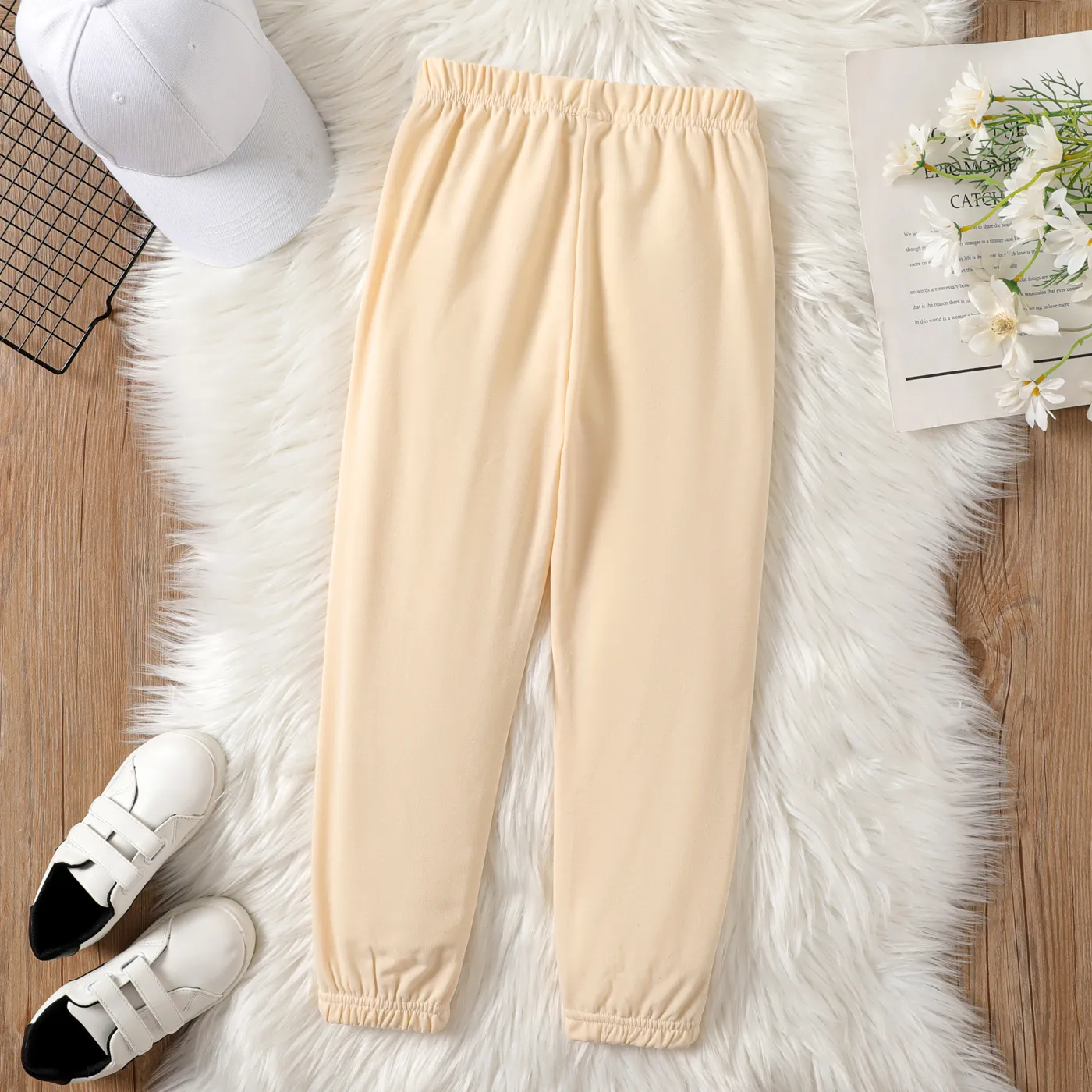 Kid Girl Carta / Borboleta Print Sweatpants   image 3