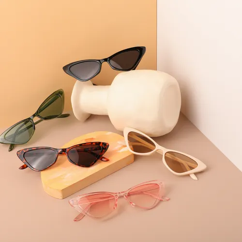 Toddler/Kid Triangular Cat Eye Sunglasses