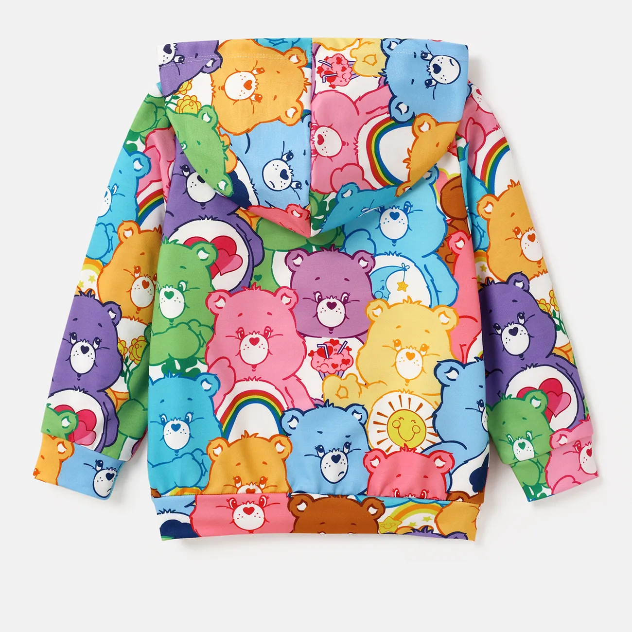 Ursinhos Carinhosos Criança Unissexo Com capuz Básico Urso Sweatshirt colorido big image 1